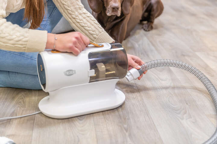 TRIXIE Schermaschinenset mit Fellsauger